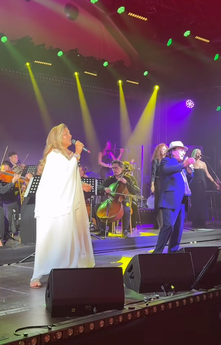 La botez au cântat Al Bano și Romina Power. sursă - social media
