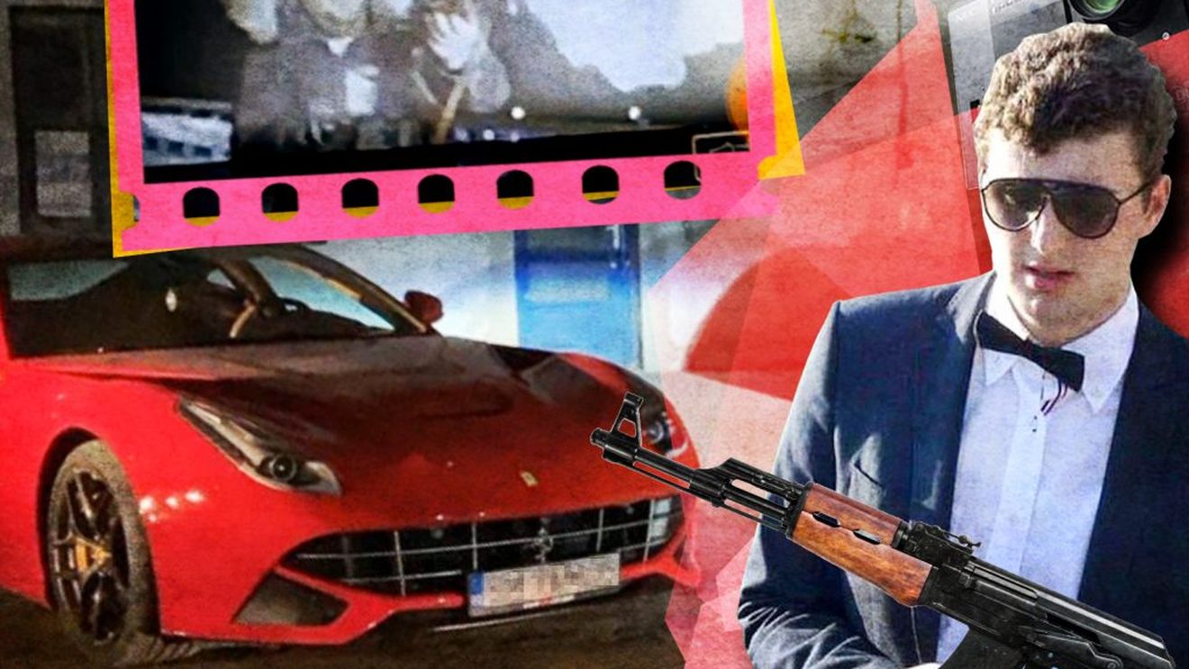 Fiul milionarului „Frutti Fresh” & ”Regele jocurilor pe telefon” au gonit cu 220 km/oră prin oraș și au tras cu mitraliera!