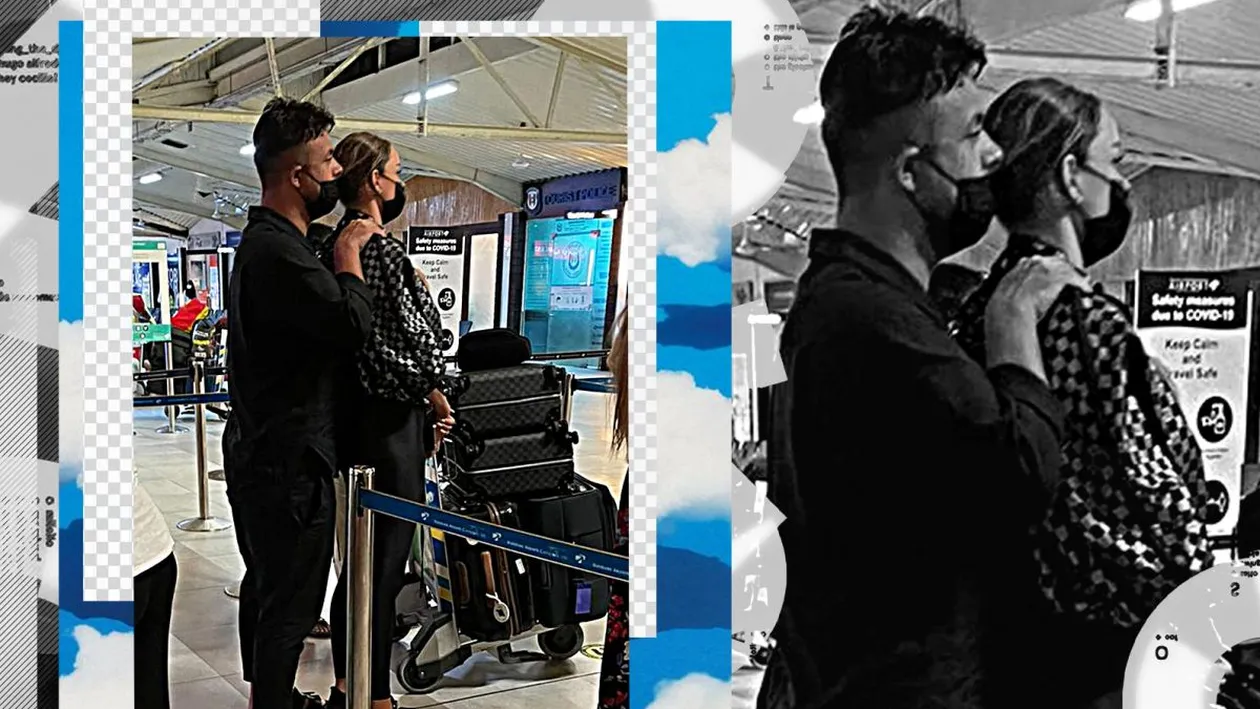 Bianca Drăgușanu și Gabi Bădălău, fotografiați îmbrățișați pe aeroportul din Male!