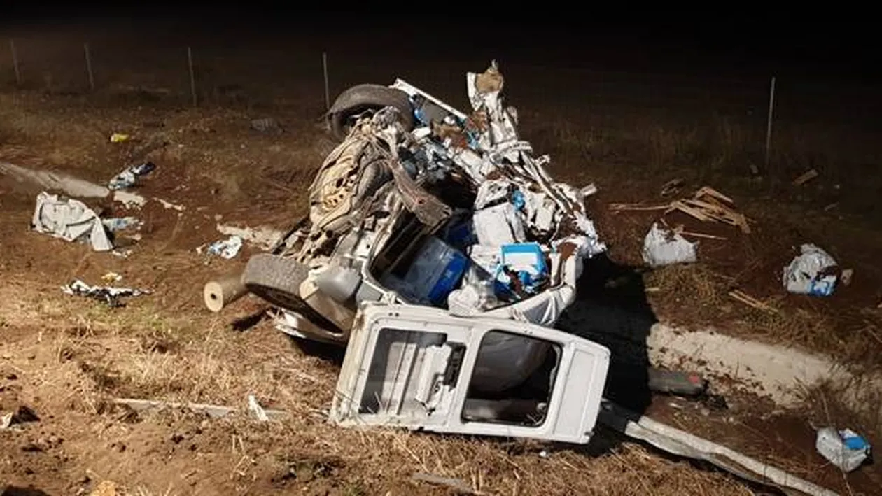 Accident grav pe Autostrada Timișoara-Lugoj. Un șofer a fost decapitat | FOTO +VIDEO