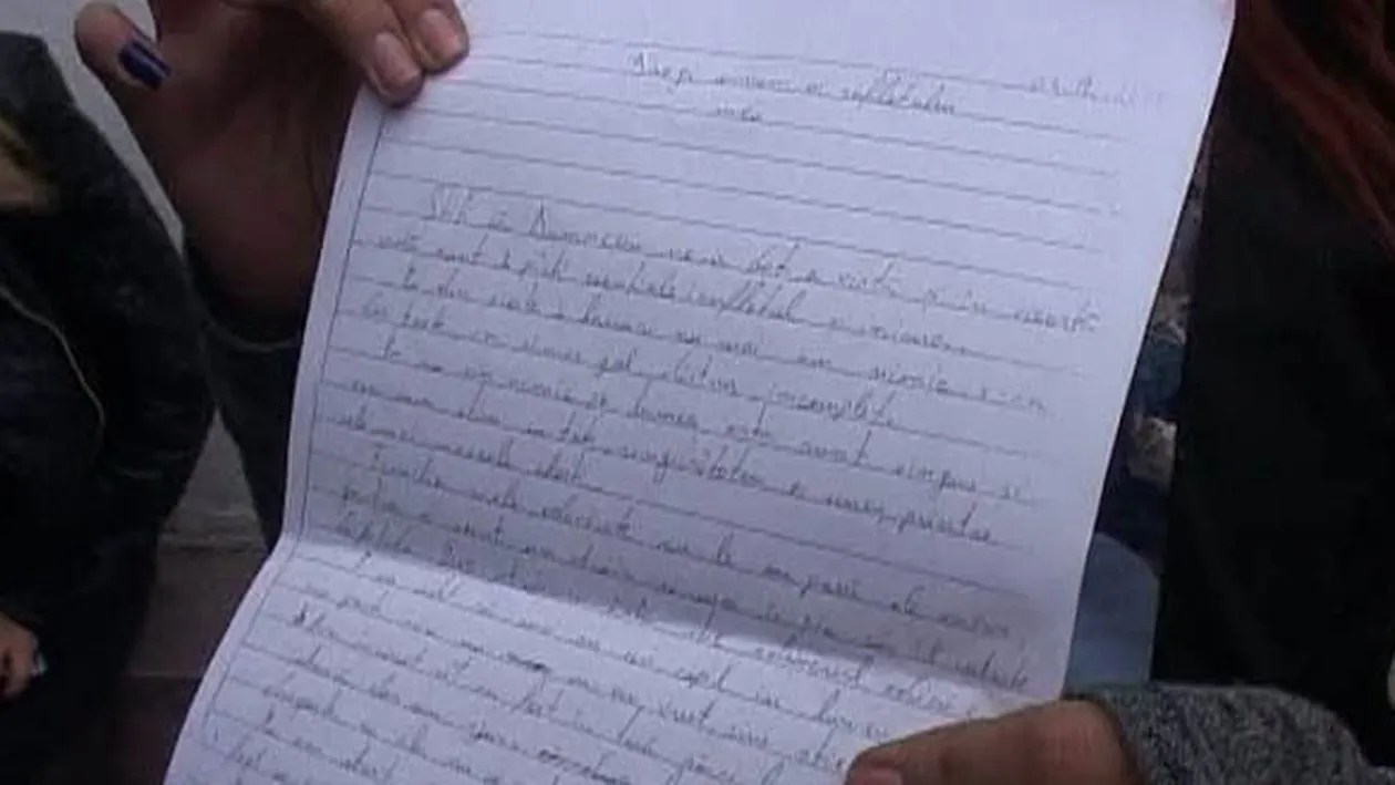 Orfanul din Craiova care s-a sinucis a lasat un bilet de adio. Am obosit sa lupt pentru parintii mei