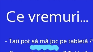 Bancul sfârșitului de săptămână | Ce vremuri...