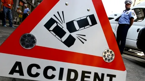 Doi morti si trei raniti intr-un grav accident petrecut pe Autostrada Bucuresti-Pitesti!