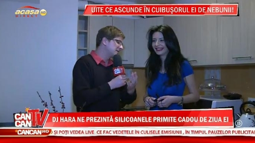 Dj Hara a primit un cadou inedit din partea unui barbat: "Imi doream de mult timp silicoane, dar imi este frica sa ma operez"