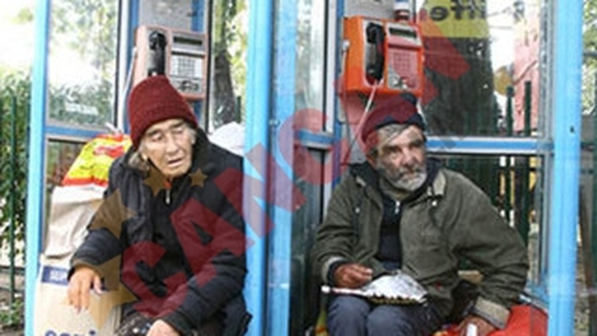 Au ajuns sa traiasca in cabine de telefon!