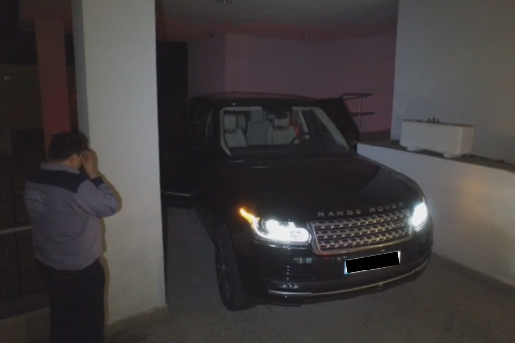 La spital a ajuns maşina familiei Stratan