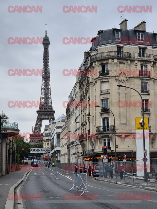 Imagini de pe străzile Parisului, la JO 2024