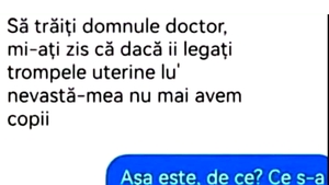 Bancul începutului de săptămână | Un caz de "malpraxis"