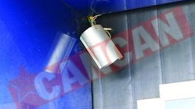Camera suspecta, montata pe bancomatul de la IGP