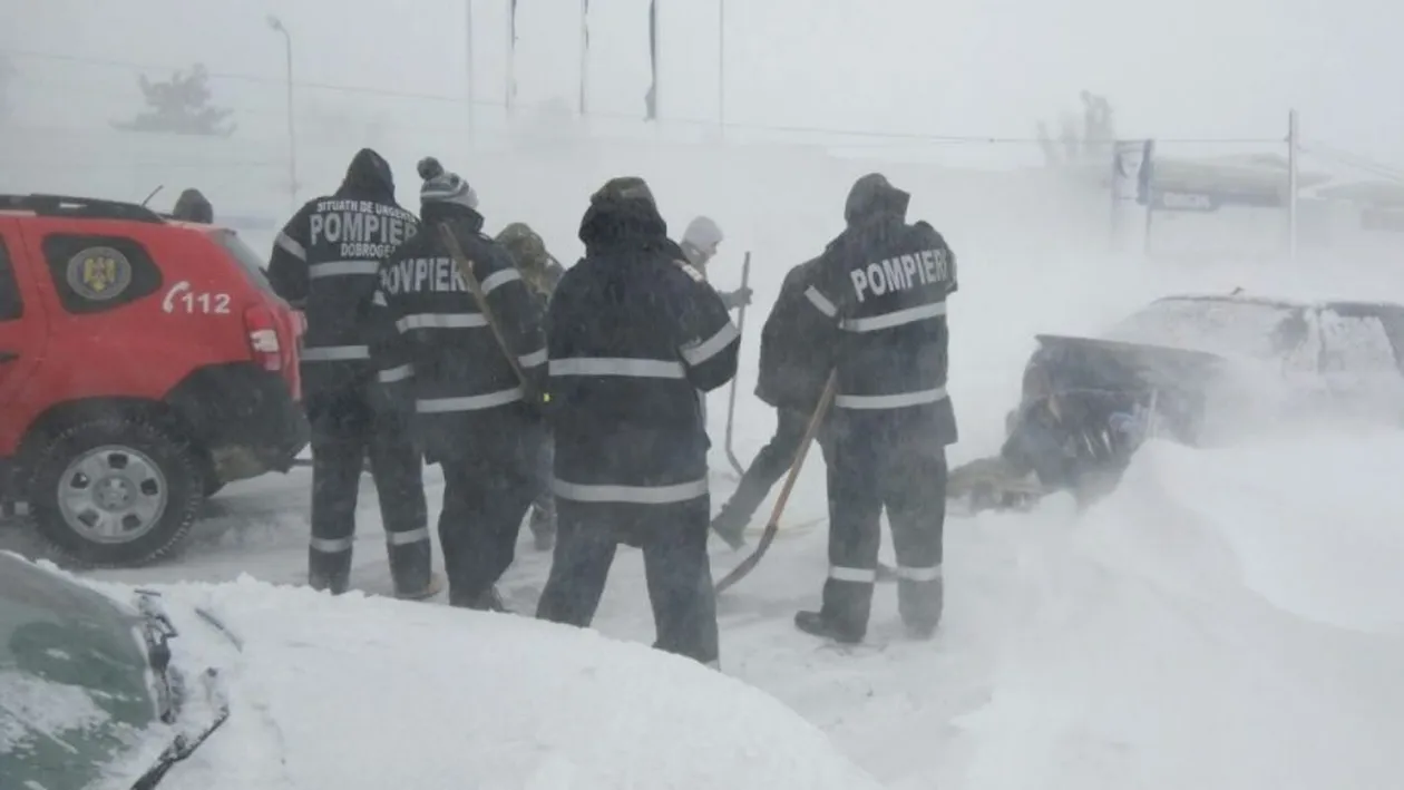 Val de aer polar peste România! Se întorc ninsorile chiar de săptămâna asta