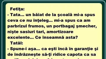 BANC | Tată, un băiat la școală mi-a spus ceva ce nu înțeleg