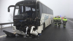 Un autocar românesc, implicat într-un accident grav în Germania! Cel puţin nouă persoane au fost rănite