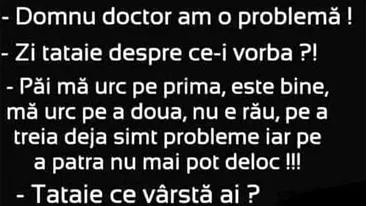 BANCUL ZILEI | Pensionarul și medicul