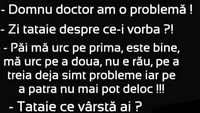 BANCUL ZILEI | Pensionarul și medicul