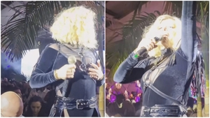 Loredana Groza, apariție controversată la un concert de 1 Mai. Bărbații au aruncat cu banii pe ea, iar fanii au luat foc! „Scârbos”