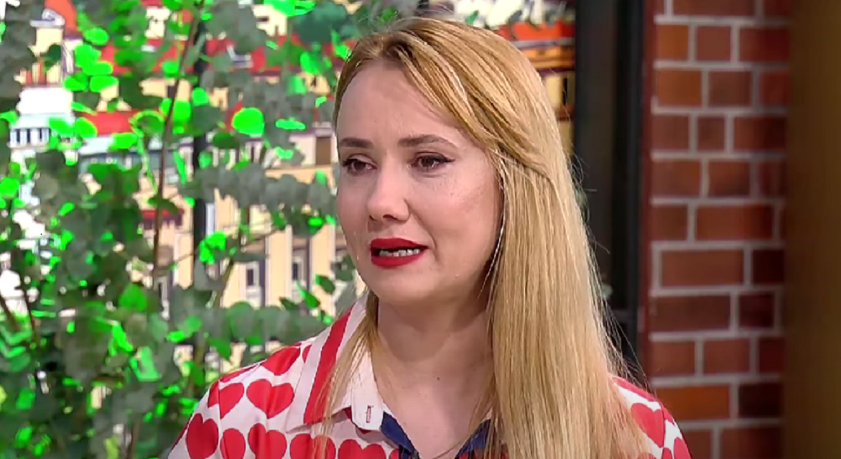Oana Ioniță, în lacrimi/ Sursa foto: Captură video