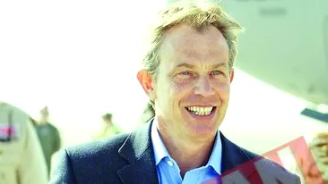 Blair, atacat in aer