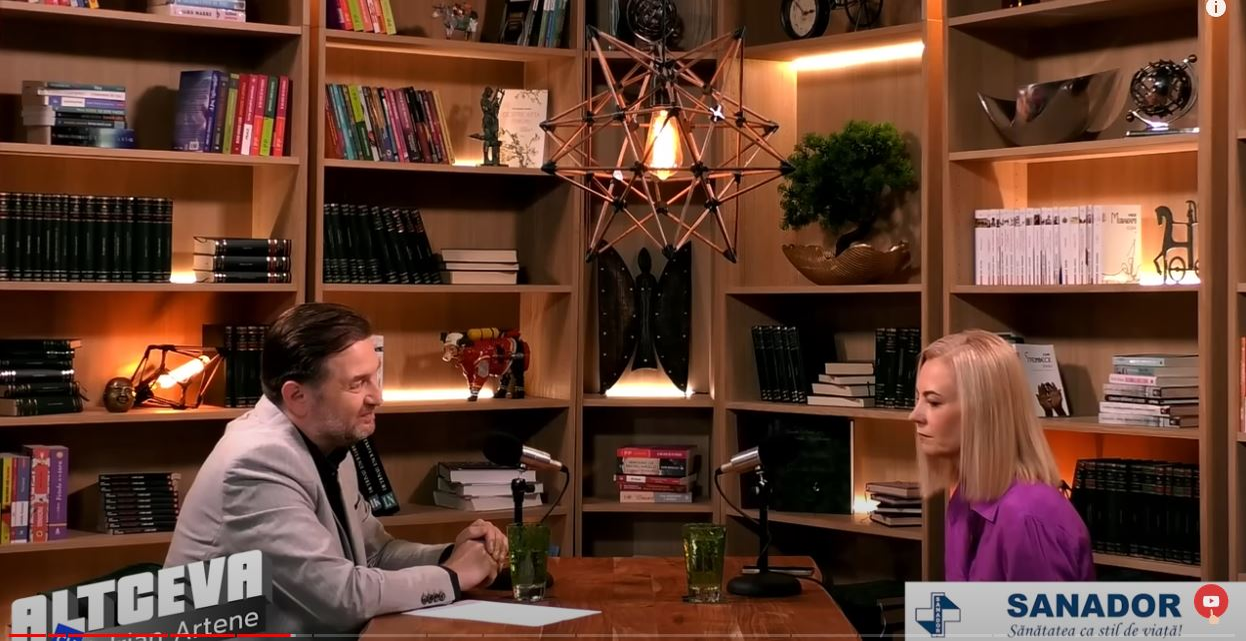 Augusta Lazarov Petrescu, invitata la podcastul Altceva cu Adrian Artene