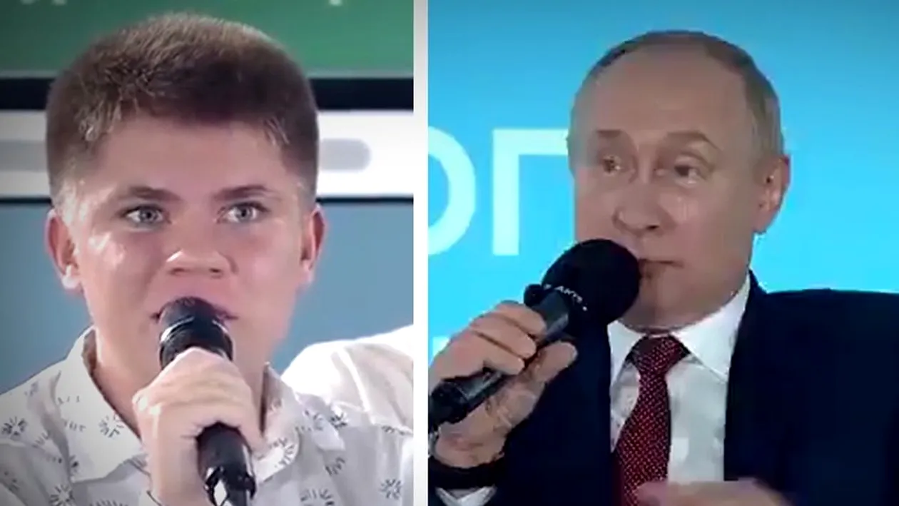 Cum a fost umilit Vladimir Putin de un elev rus de 17 ani. Ce gafă a făcut președintele și cum l-a corectat tânărul Nikanor