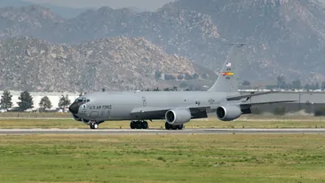 3 avioane americane de realimentare au aterizat în România. 500 de militari americani urmează să ajungă în țară