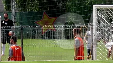 Am filmat cu camera ascunsa antrenamentul condus de Radoi! Alerta la Steaua: a disparut “magicianul”!