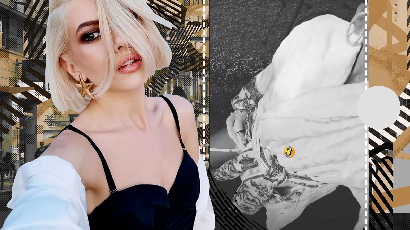 Lidia Buble, în halat de baie pe străzile din Capitală: ”Cum mă plimb eu”