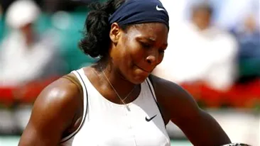 Serena Williams are probleme cu spatele si a fost nevoita sa renunte la semifinala de astazi a turneului din Roma