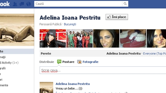 Ce isi doreste Adelina Pestritu la miezul noptii! Un bebe!