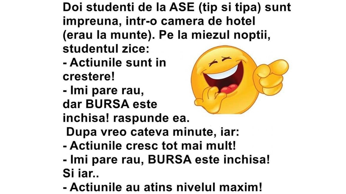 BANCUL ZILEI | Cum fac dragoste doi studenți de la ASE