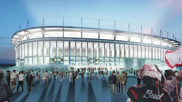 Stadionul Lia Manoliu, un succes inca din stadiul de santier: 20.000 de oameni l-au vizitat azi