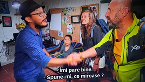 Cătălin Scărlătescu a crezut că nu aude bine! Ce meserie i-a zis că are columbianul din imagine, care i-a oferit cazare la America Express