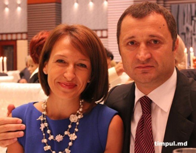 Sanda Diviricean și Vlad Filat, pe vremea când formau un cuplu