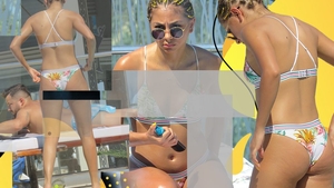 Una dintre vedetele new entry în România a apărut la piscină cu ”bodyguarzii”!