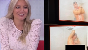 Laura Cosoi l-a filmat pe Răzvan Fodor în cabina de duș. Actrița a înfierbântat imaginația domnișoarelor
