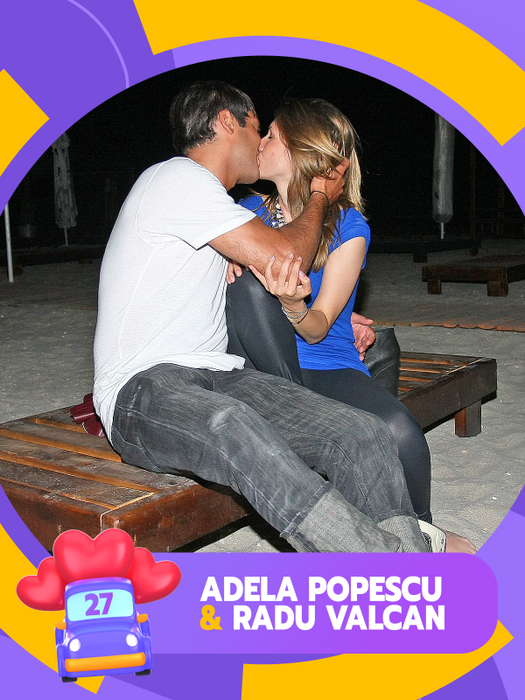 Cupidon lovește cu Top 50 pupăcioșii showbiz-ului! Gina Pistol și Smiley i-au întrecut pe Bodi și Ema Uta! Atenție, imagini interzise celor…singuri!