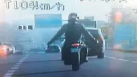 Un motociclist a fost prins de radar gonind cu 180 km/h, pe un drum din România. “Începem bine anul…” Ce sancțiuni a dat Poliția