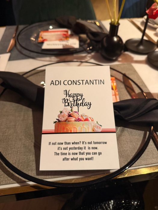 Adi Constantin zi de naștere