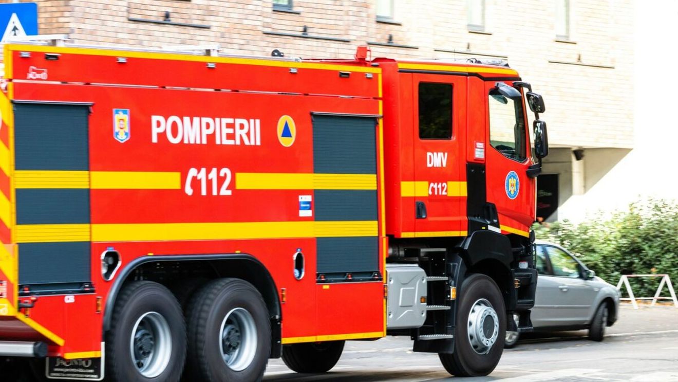 Incendiu la Spitalul Militar! Pompierii au intervenit de urgență