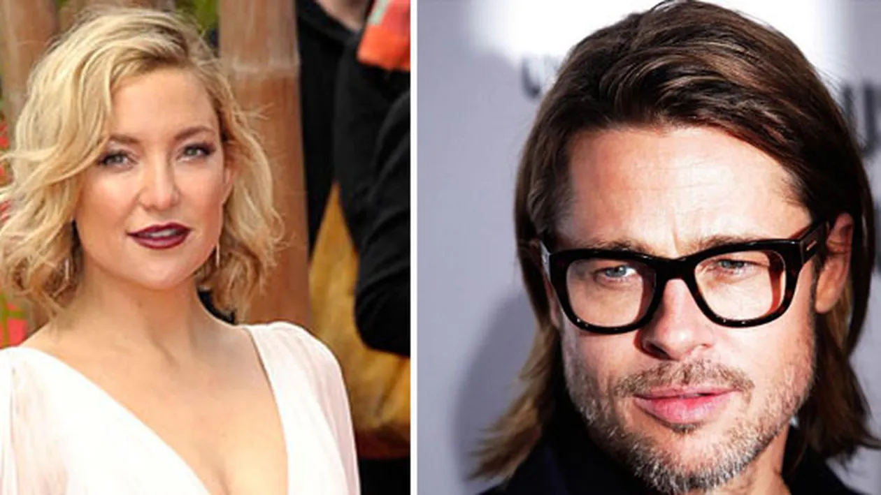 KATE HUDSON este însărcinată cu BRAD PITT? Imaginile în care vedeta a încercat să-şi ascundă burtica