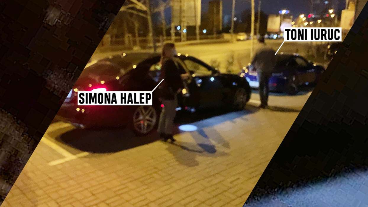 Toni Iuruc a fost puțin emoționat, astfel că a uitat, aparent, să îi deschidă portiera Simonei