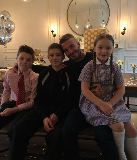 David Beckham a împlinit 43 de ani
