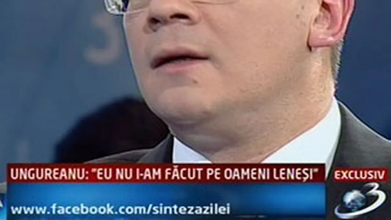 Prim-ministrul Ungureanu, despre planurile de viitor: Ma pot gandi mai departe, pot lua in calcul si prezidentialele, dar esential este cum performeaza guvernul condus de mine!
