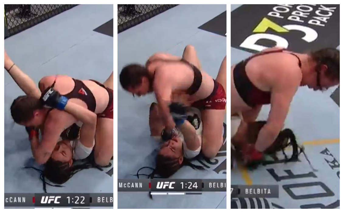 Diana Belbiţă, bătută măr la debutul în UFC. Vedeta de la Exatlon s-a pozat după loviturile puternice încasate și a spus ce face după meci