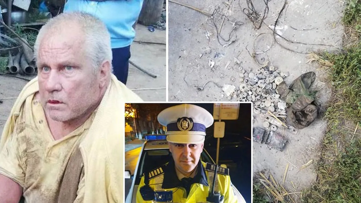 Polițistul Viorel Teaca, în stare de șoc. A postat imaginile cu ramășițele fetelor ucise în Caracal, dupa ce au fost luate la ocazie