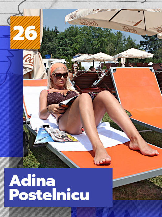 Top 40 vedete citind la plajă, în pozițiile cele mai provocatoare: Ce locuri ocupă Corina Caragea, Marina Dina sau Cristina Rus