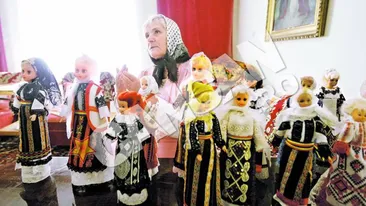 Paraschiva Cazac, din Timis, a gasit cheia succesului in afaceri. Face sute de euro din papusi uzate