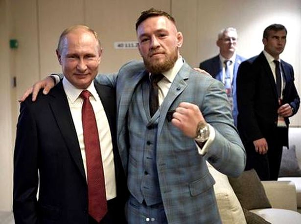 Întâlnire de gradul 0, Putin – McGregor! Bodyguarzii președintelui au sărit la luptătorul din UFC / VIDEO