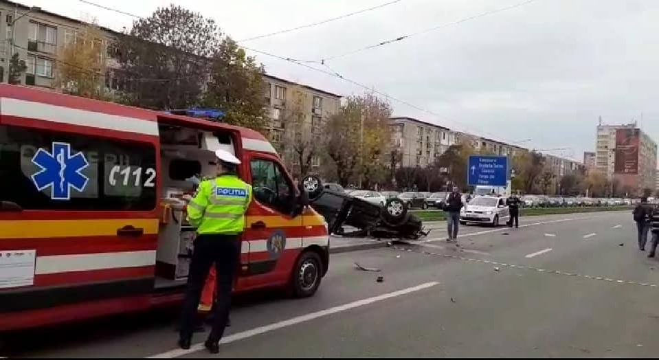 În urma accidentului au fost rănite patru persoane