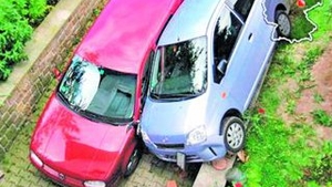 Accident uluitor in Germania! A parcat pe masina vecinilor
