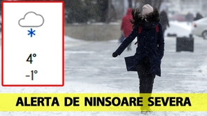 Meteorologii Accuweather, alertă de ninsoare severă în România. Unde vin ninsorile